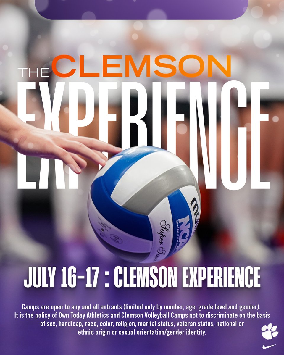 Clemson Volleyball 🏐 tweet media