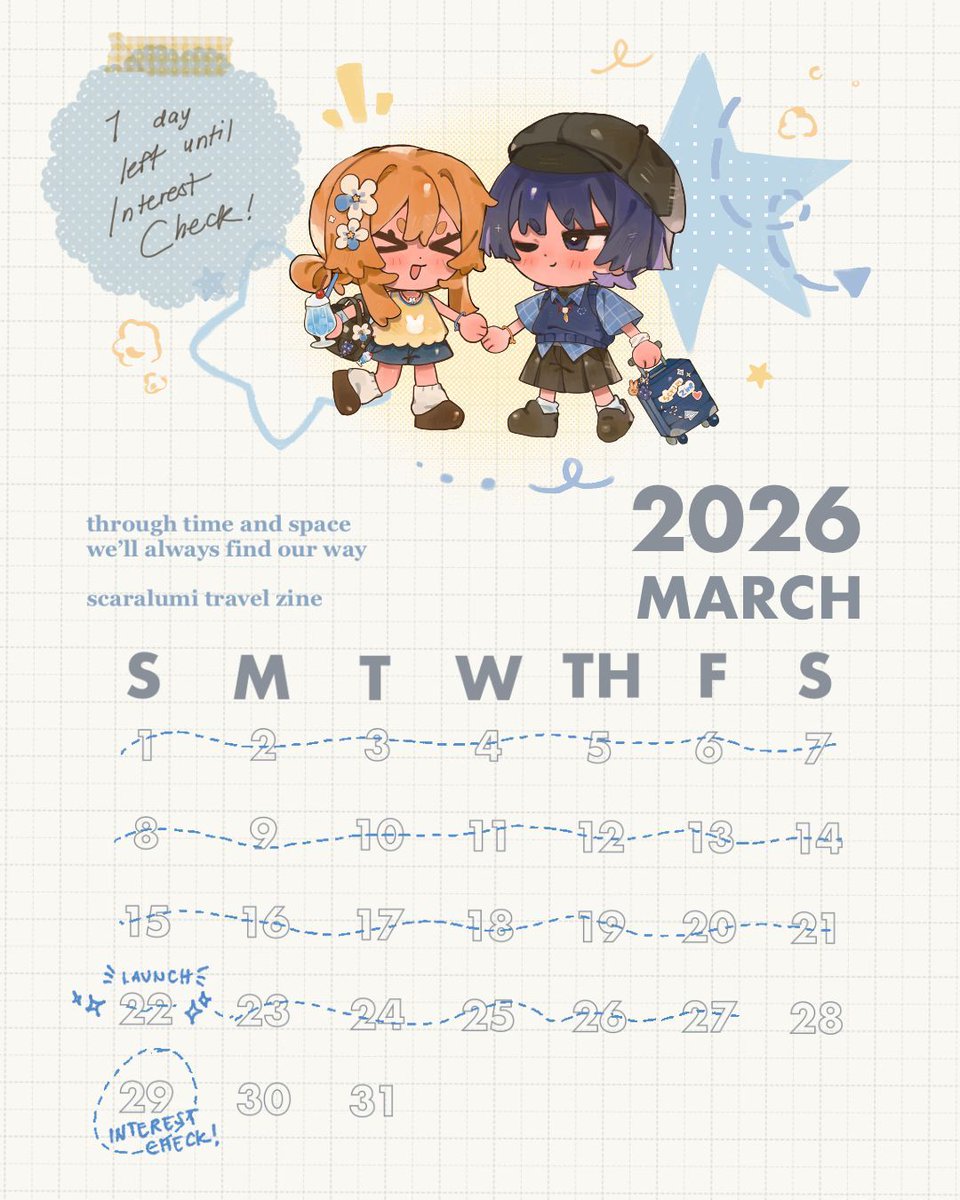 Through Time and Space 💫 Interest Check tweet media