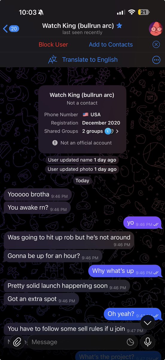 Watch King (bullrun arc) tweet media