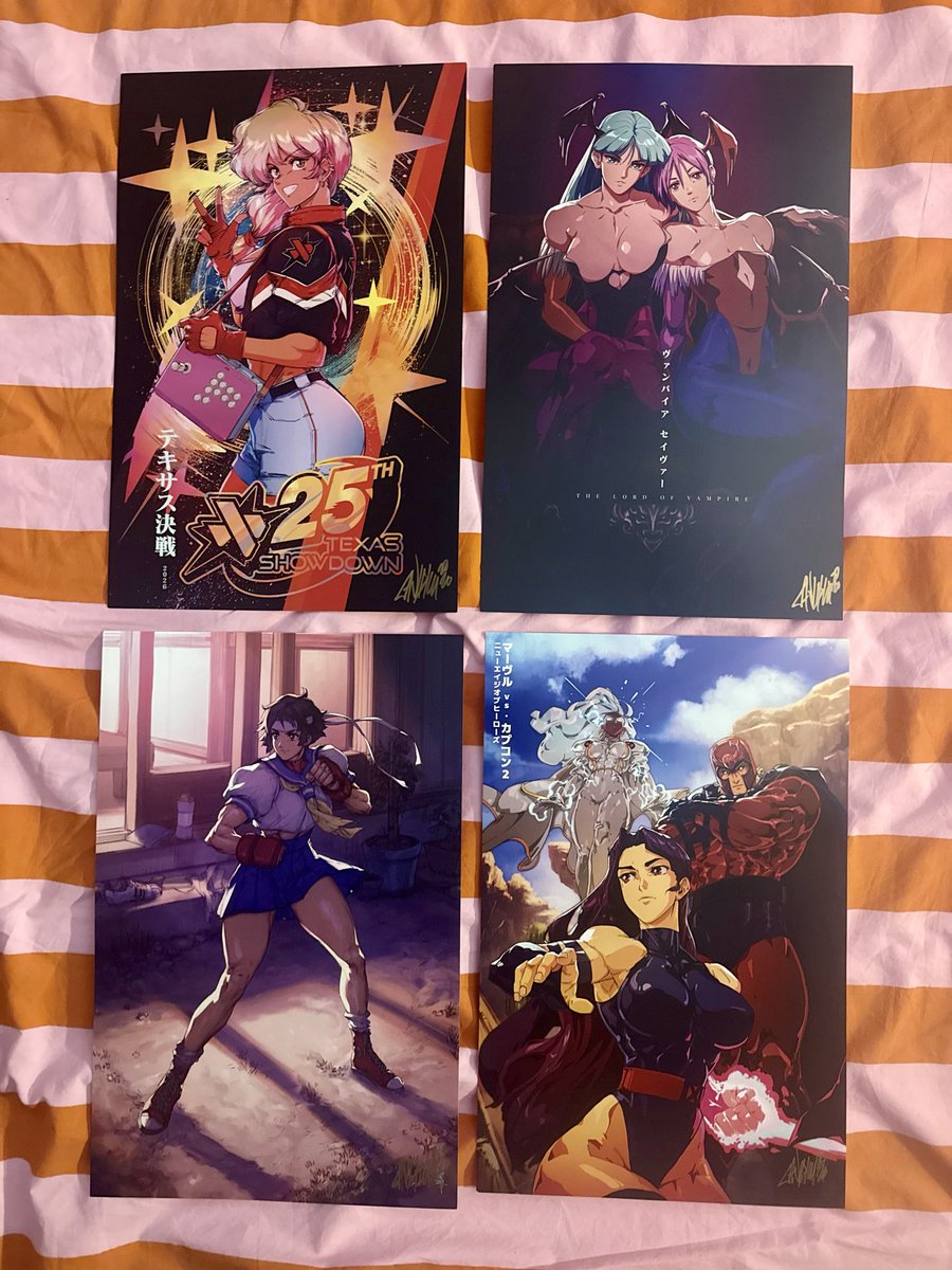 BigMetalBoss's tweet image. D.Sloogs @AngryangryD prints and merch! Arguably the best illustrator in gaming today. Rivaling some of the greats like Bengus, Shinkiro &amp;amp; Nishimura and he’s just getting started. Was a pleasure to meet him today and attain his wares. Thank you very much! #FGCArt #TXS26