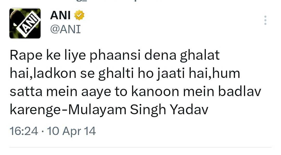 Being Political tweet media