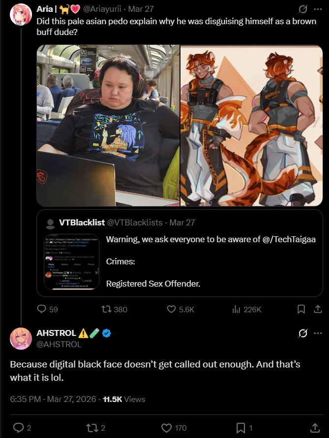 Kuri Rinji's VTuber & Fan Cringe/Drama🌰 tweet media