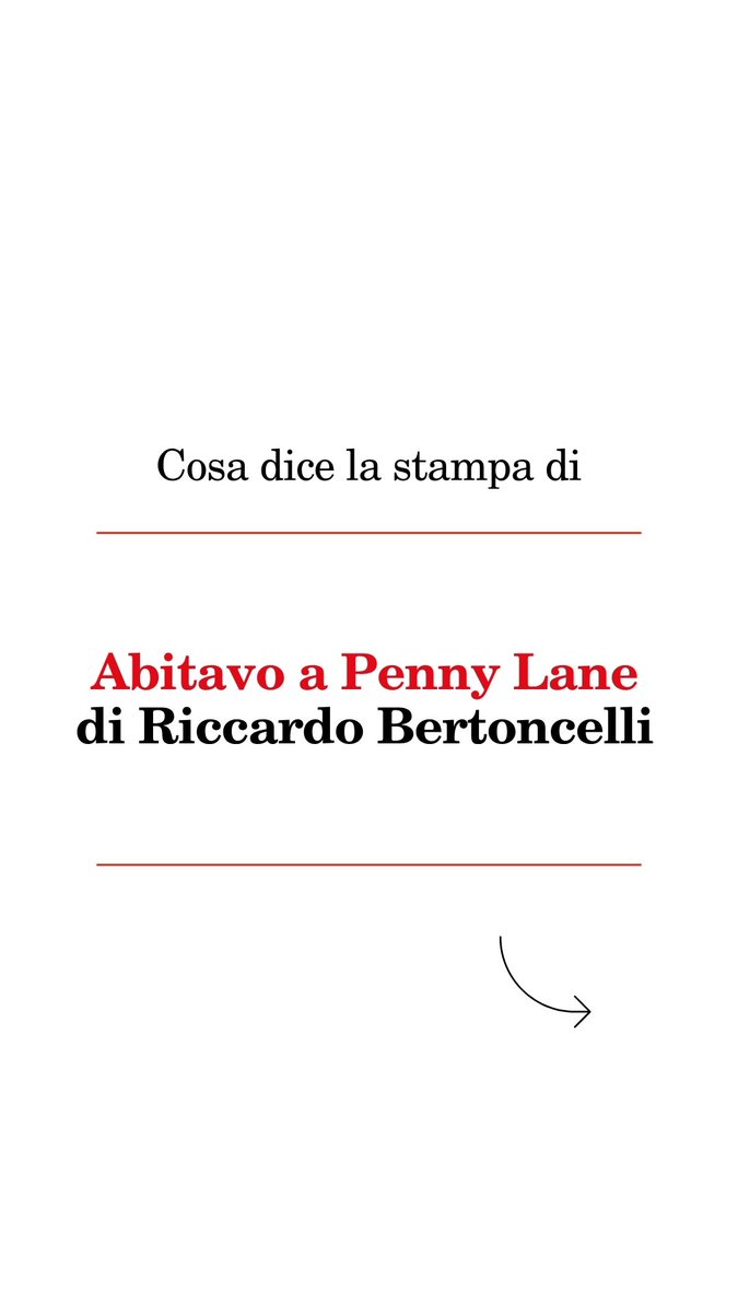 feltrinellied's tweet photo. Anche su @repubblica si parla di #AbitavoaPennyLane di #RiccardoBertoncelli #29marzo https://t.co/e3i1eSffyD