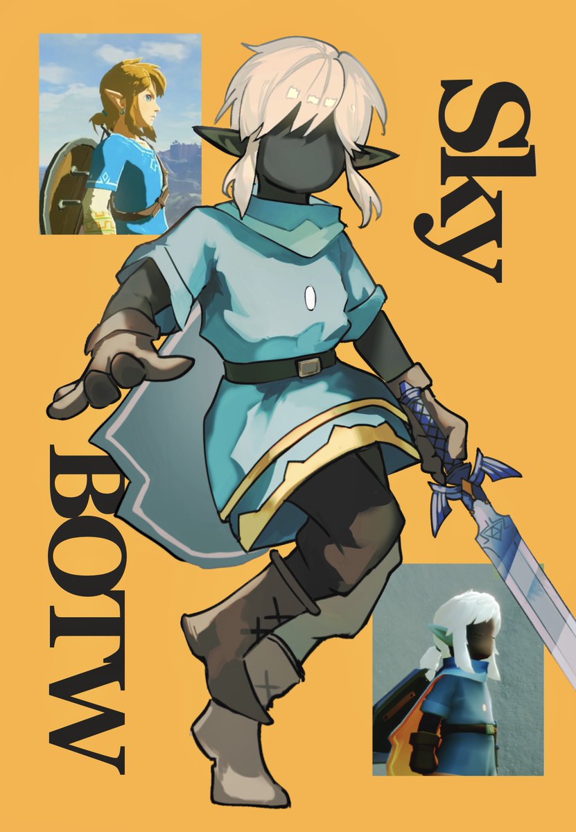 #thatskygame
#ゼルダの伝説

最近パック買ったのでコスプレしました！