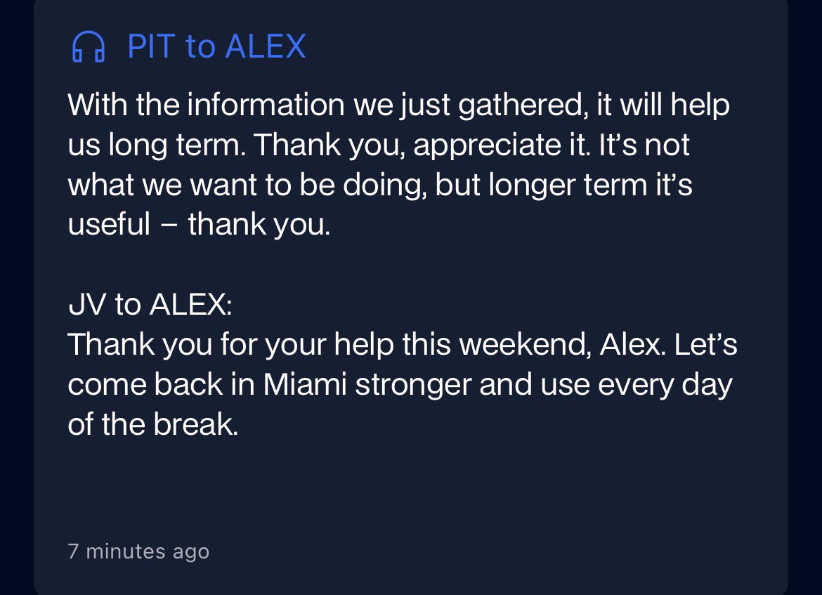 Nana🪐 Alex Albon defender tweet media