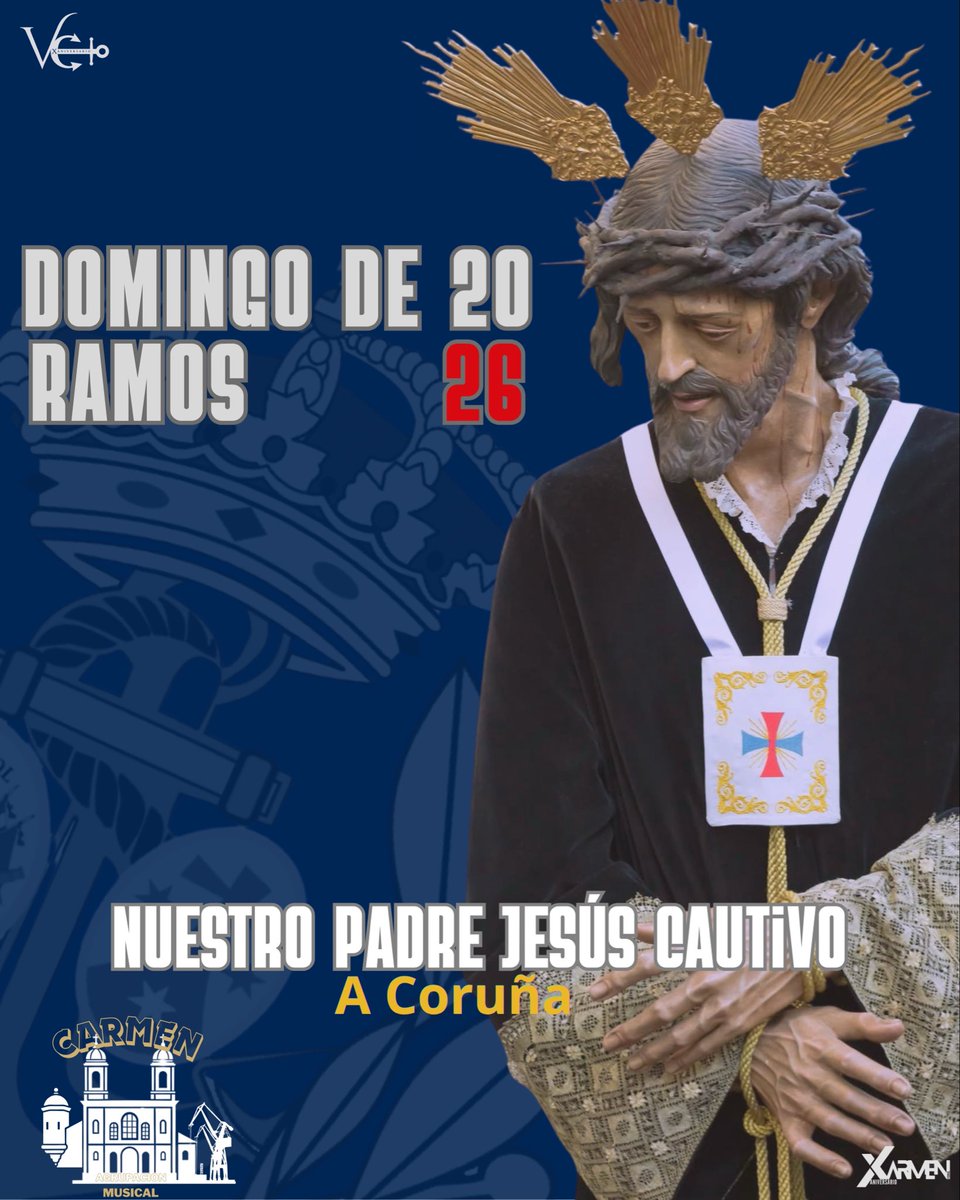 AMVCARMENFERROL's tweet photo. Domingo de Ramos 2026 https://t.co/db462wJOAy