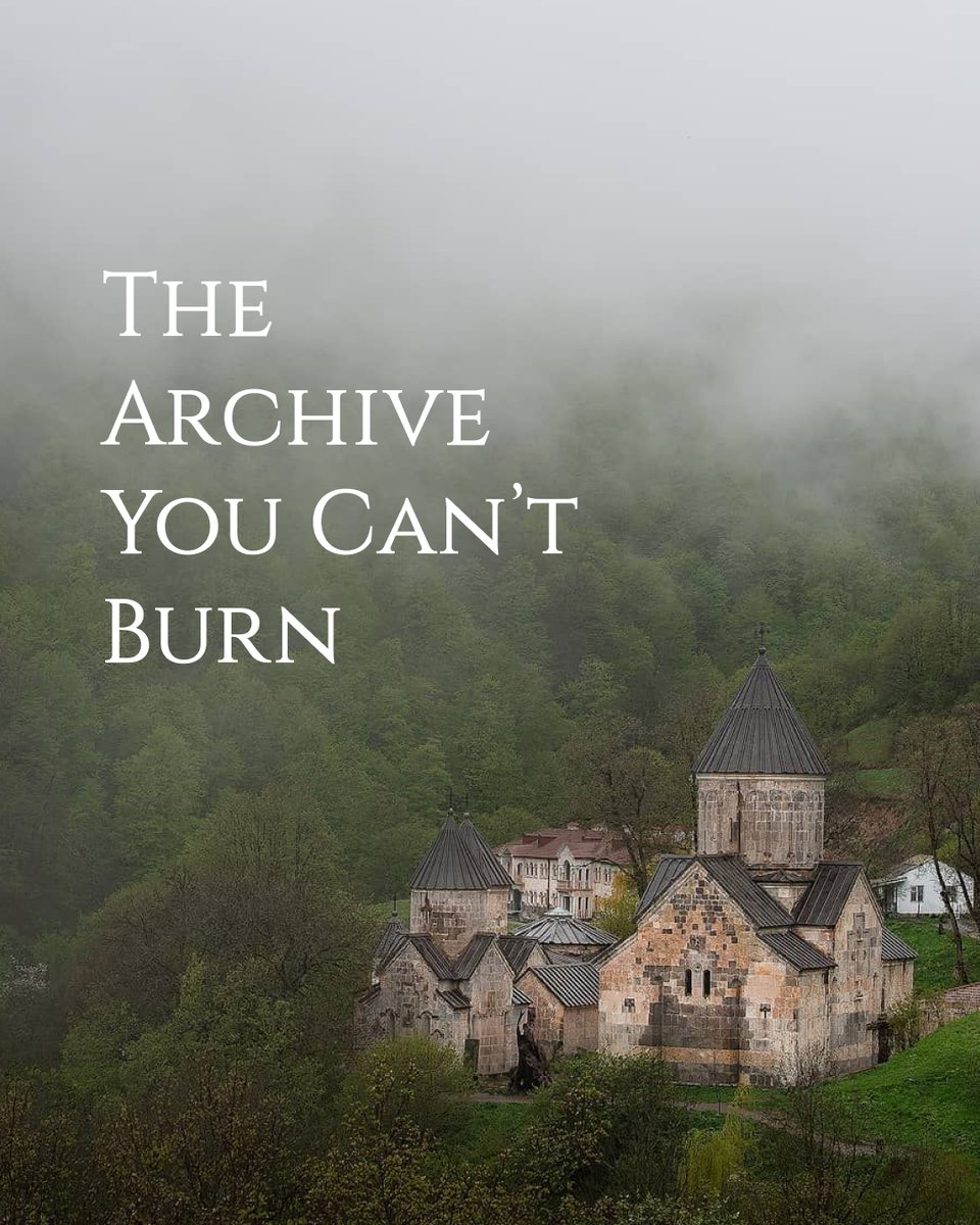 The most powerful archive wasn’t a library.

Rome fell. Systems collapsed.
Monks kept the routine: pray, copy, repeat.

A library holds. A monastery repeats.
Names and relics — for centuries.

Burn it down — they start again.

Some relics are still here.

Link in bio