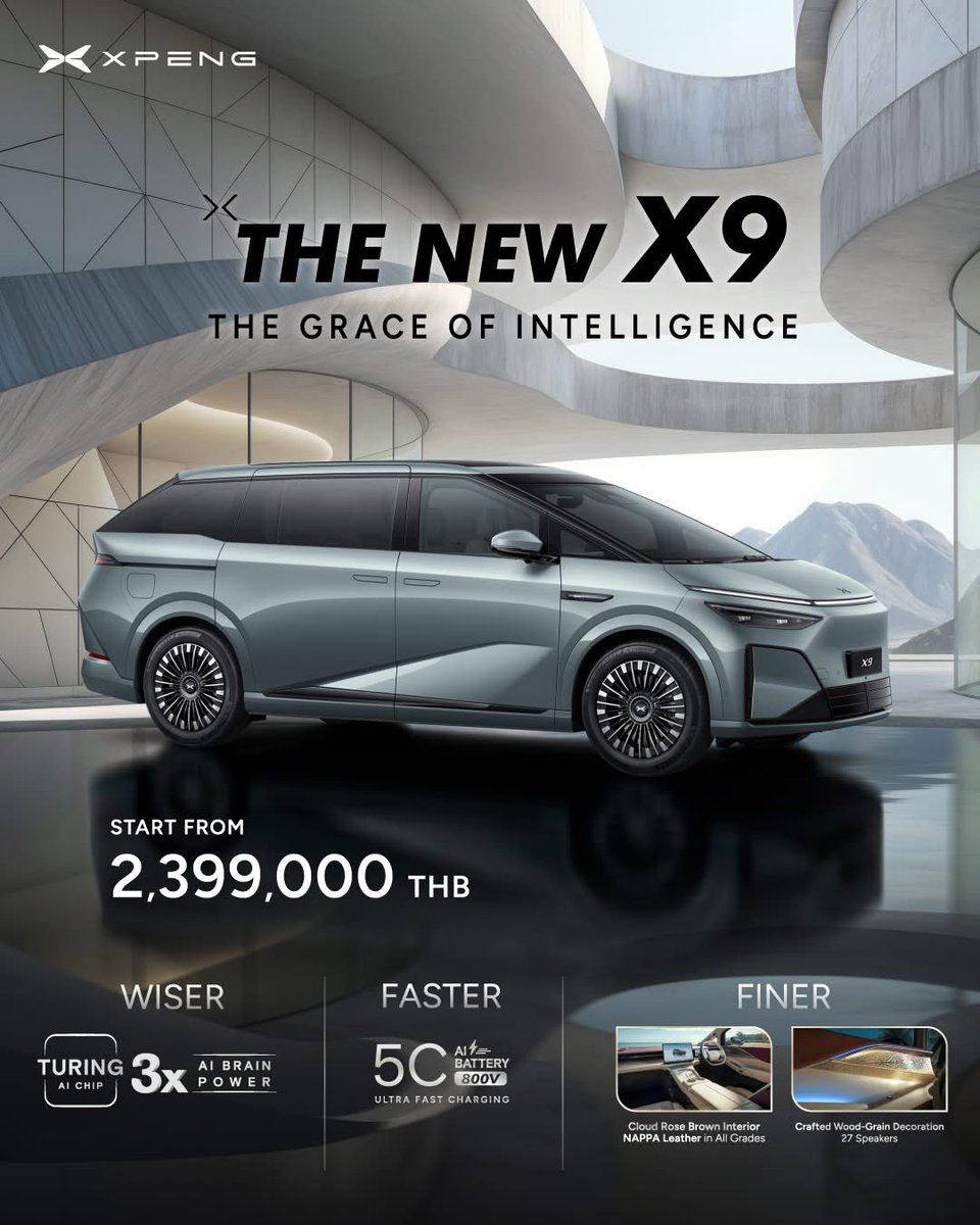 XPENG Thailand Official tweet media