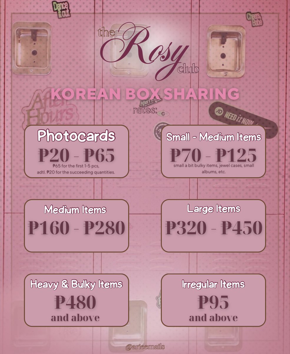 𝒂𝒓𝒊𝒆 𐙚 ₊⊹ ࣪˖ : kr box sharing & pahanap tweet media