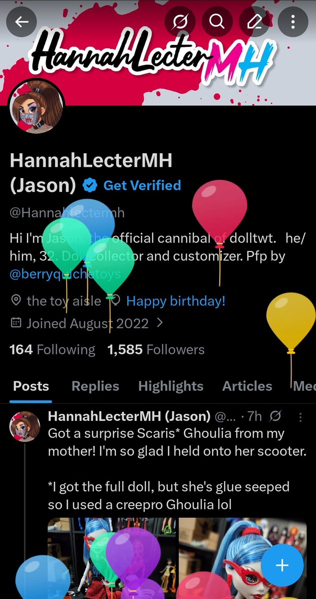 HannahLecterMH (Jason) tweet media