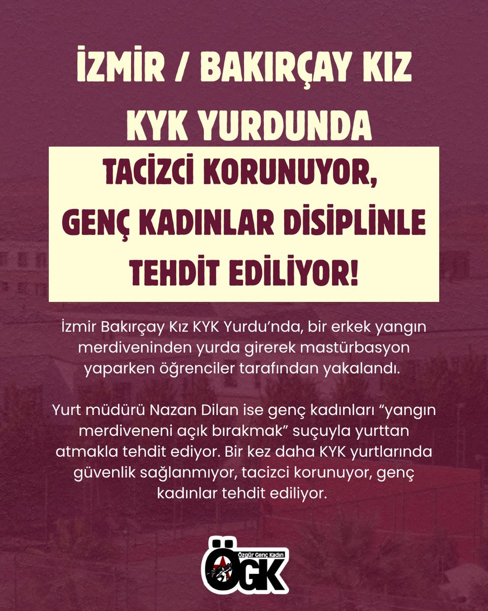 Özgür Genç Kadın | ÖGK tweet media