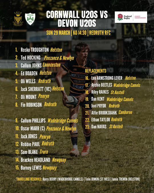 Cornwall RFU 〓〓 tweet media