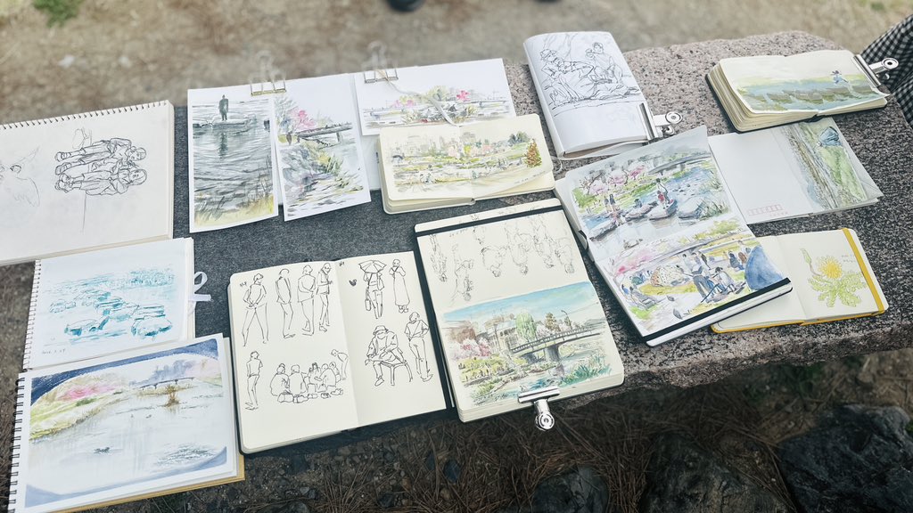Walking Sketch Osaka vol.43 @鴨川デルタ
参加して下さった皆さんありがとうざいました〜✨
#ウォーキングスケッチ #walkingsketch