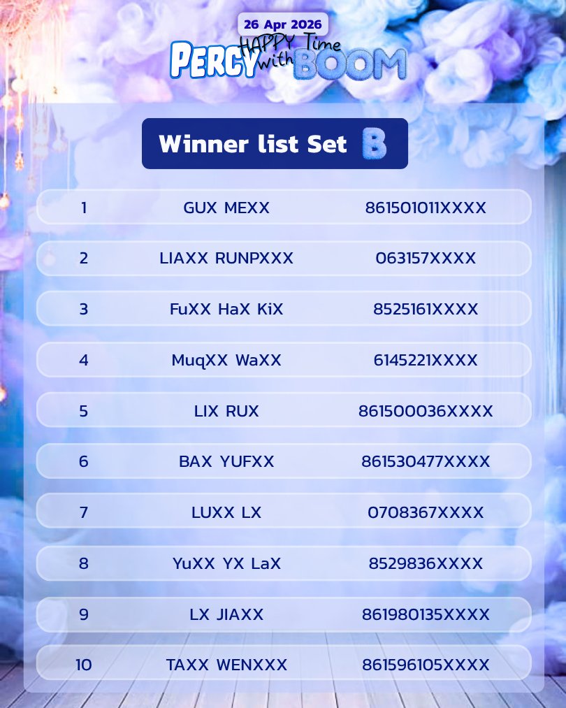 PercyOfficial tweet media