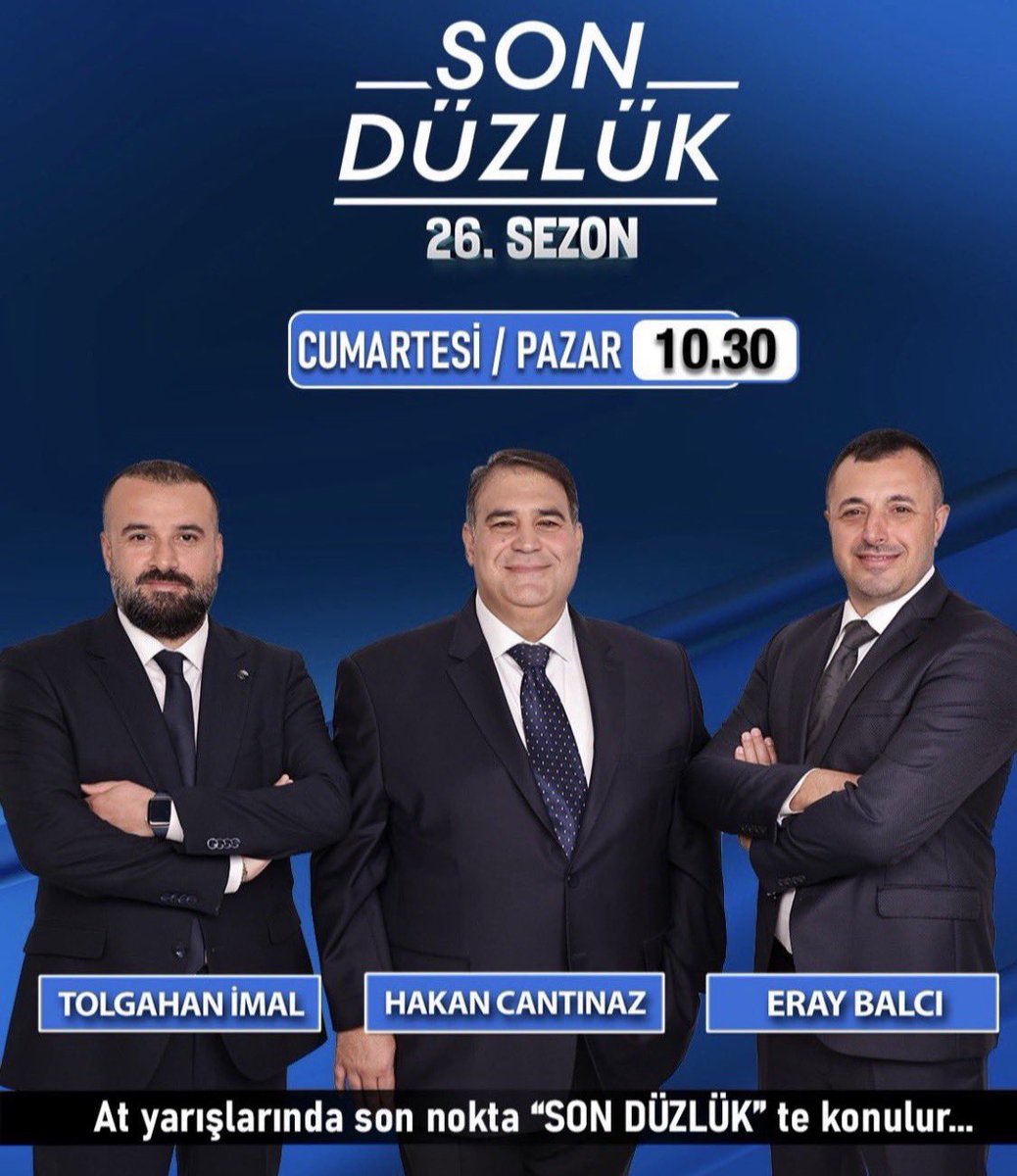 cantinazhakan's tweet photo. SON DÜZLÜK” 🐎 Vakti…
🍀MUTLU PAZARLAR🍀
Dünkü koşuların analizi,dikkat çekenler ! 
📍Bugünkü İzmir ve Adana yarışlarından son dakika bilgileri ve detaylı analizleri 🐎🐎🐎
🖍️Sektörel gündem ve çok daha fazlası…
🎁 🧢Nostalji Kuşağı ve Yarışma Sorumuz 
📍Katkı ve katılımlarınız bizler için çok değerli…🍀
❤️Bekleriz…
Saat 10:30 🕥 TAY TV’de 📺 #fanatik 🗞️
👉 Canlı Yayın Link : https://t.co/NXXcE456eK