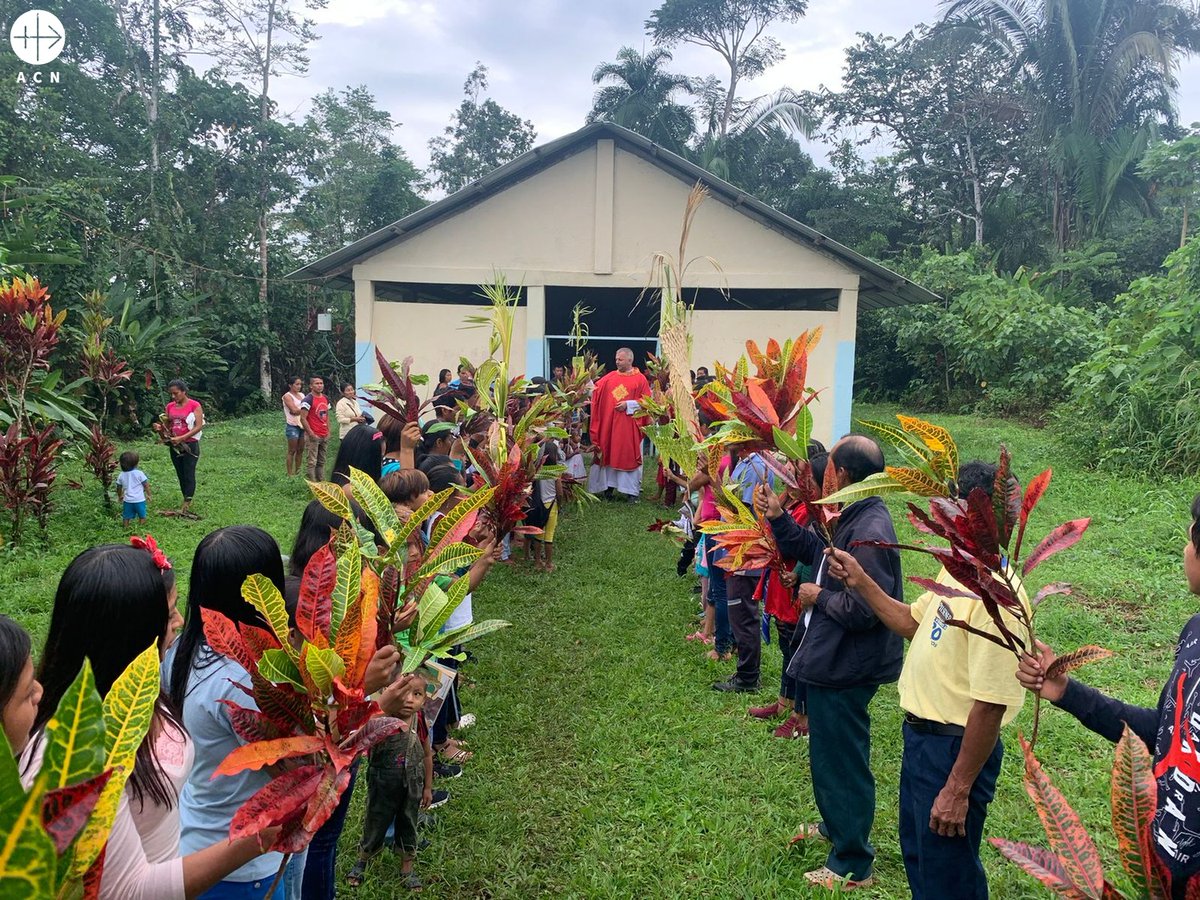 KIRCHE IN NOT (ACN) wünscht Ihnen zusammen mit unseren Projektpartnern aus #Ecuador einen gesegneten #Palmsonntag! Vielen Dank für Ihre Unterstützung und Gebete!