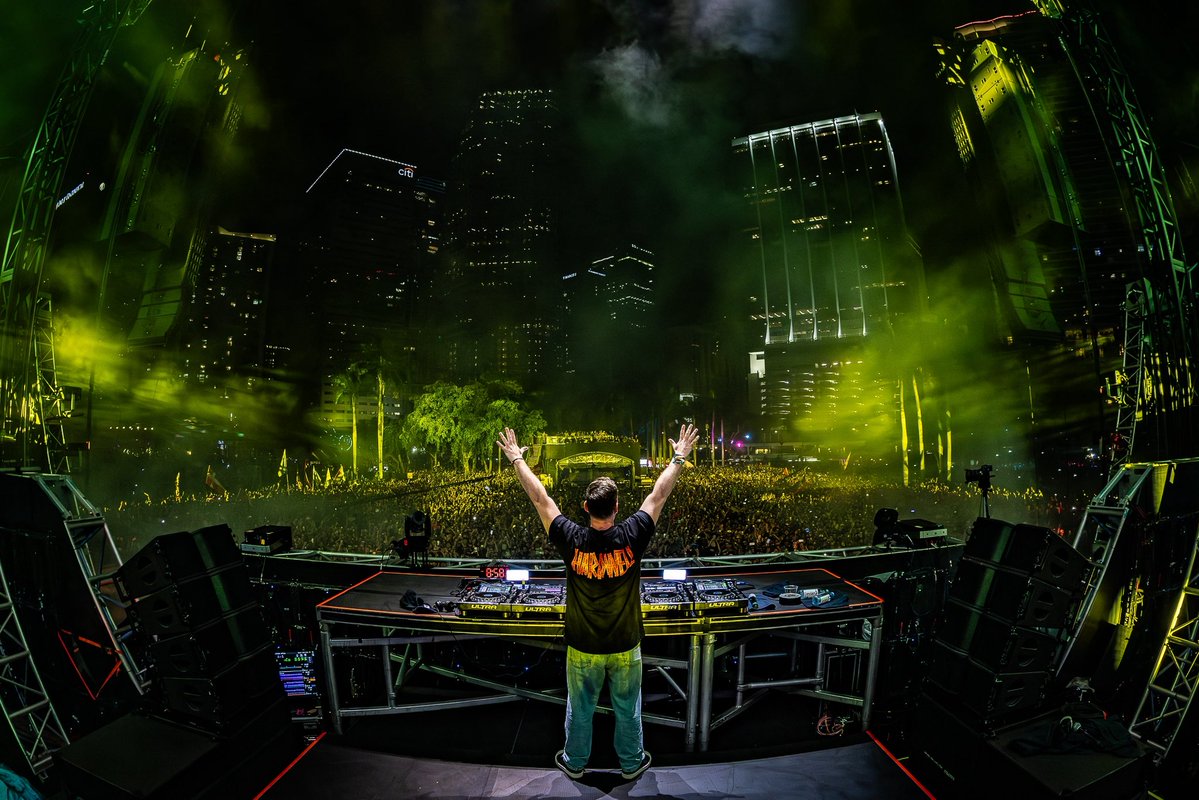 Hardwell tweet media