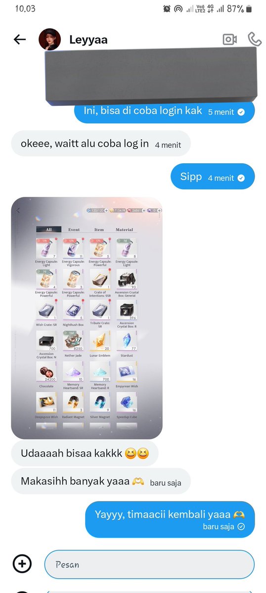 ୨୧ yeye | jual acc lads tweet media