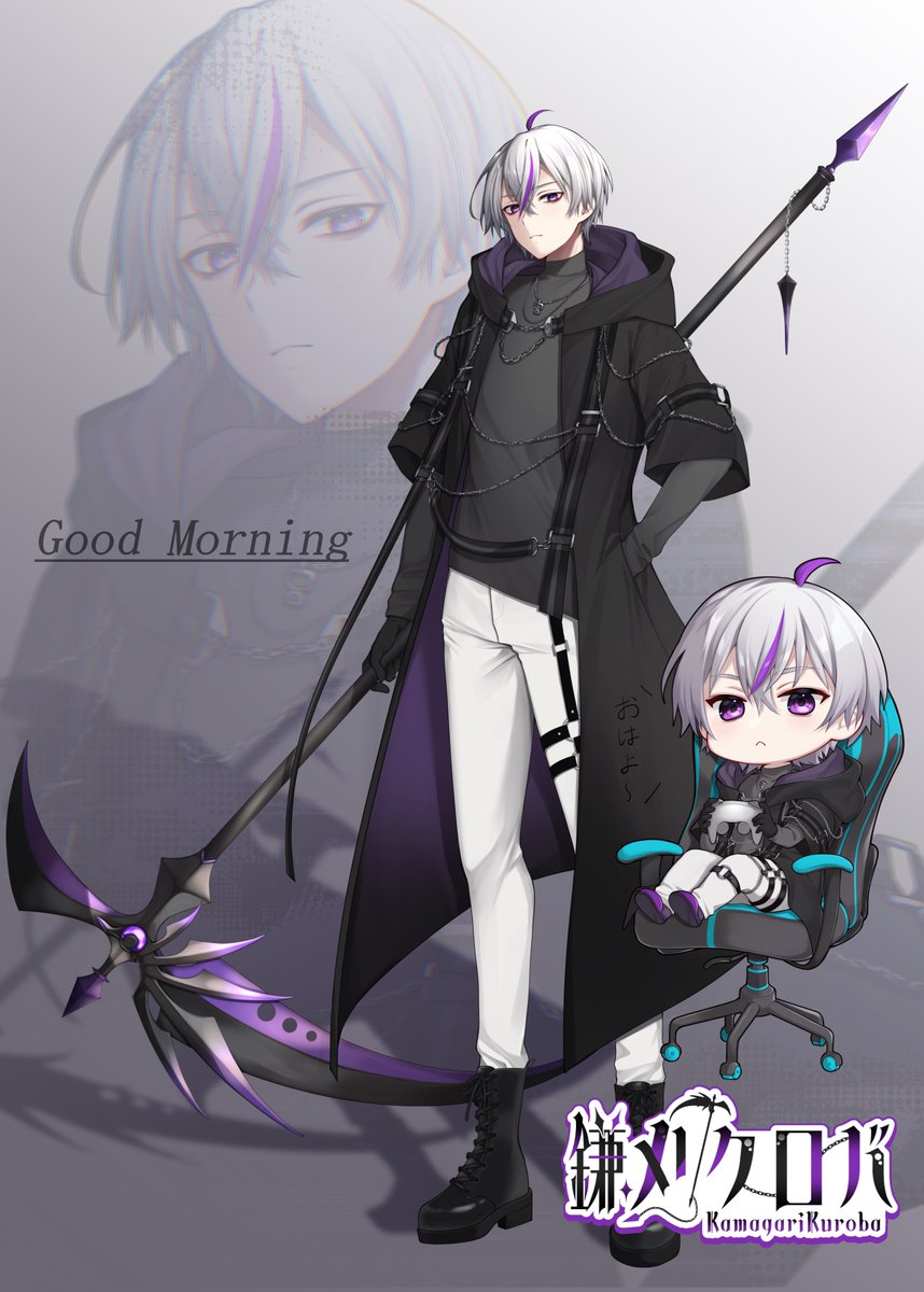 鎌刈クロバ⛓️♦︎@新人Vtuber tweet media