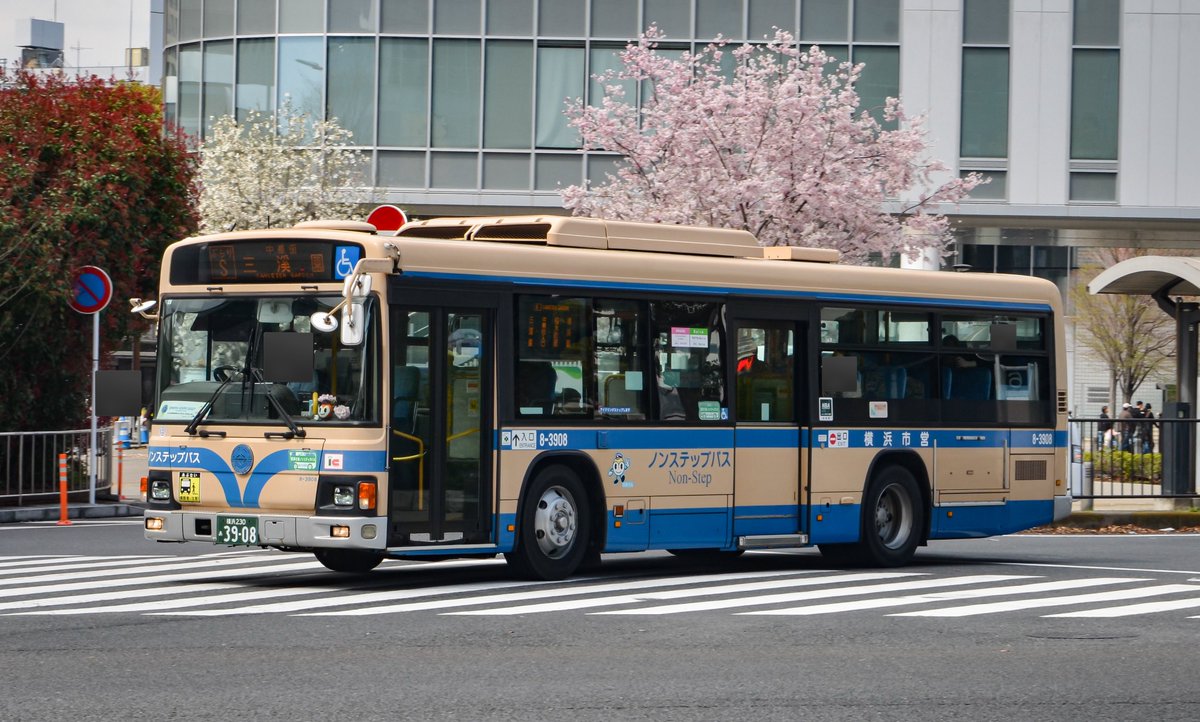 3/28(土) ぶらりS(280系統)の臨増に08年車が2台充当されました