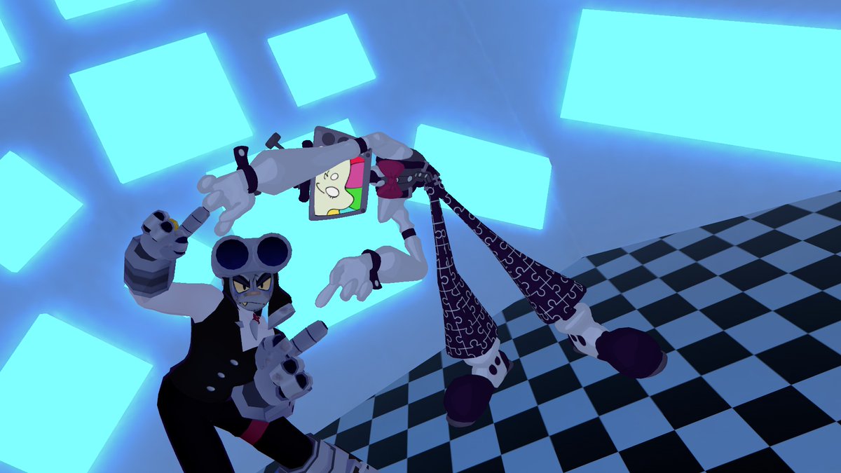 ArtisticDorky's tweet image. He's out! :D
vrchat.com/home/avatar/av…

#mrpuzzles #vrchatavatar #3dmodeling #ZAMations