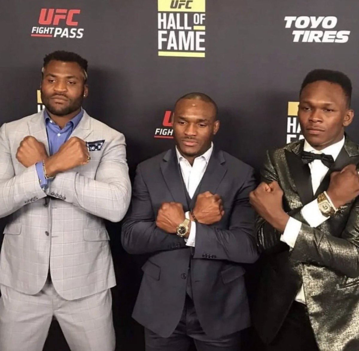 <a href="/francis_ngannou/">Francis Ngannou</a> <a href="/stylebender/">Israel Adesanya</a> Good times man