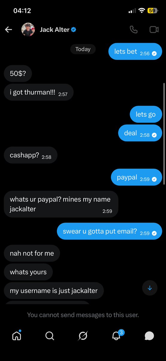 ron228282's tweet image. payup bro we bet 50 dollars and when fundora won u blocked me. say a lot about u mate