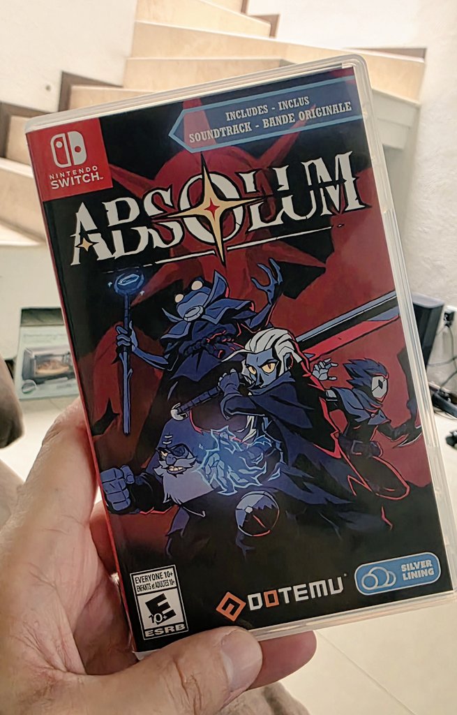 Absolum by Guard Crush Games and Supamonks, the rogue 'em up for excellence. Thank you very much for the b'day present @levsnake . 
_________
#absolum #dotemu #guardcrushgames #supamonks #rogueemup