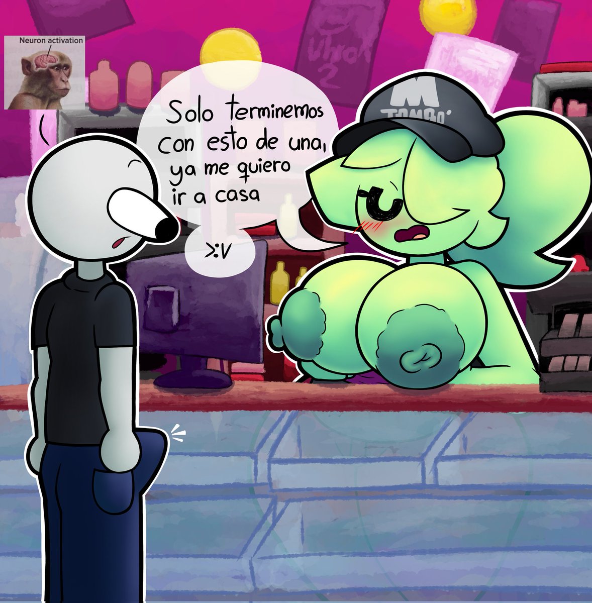 La vieja chambeando?!?
Andas bien creativo tilín 🗣️‼️