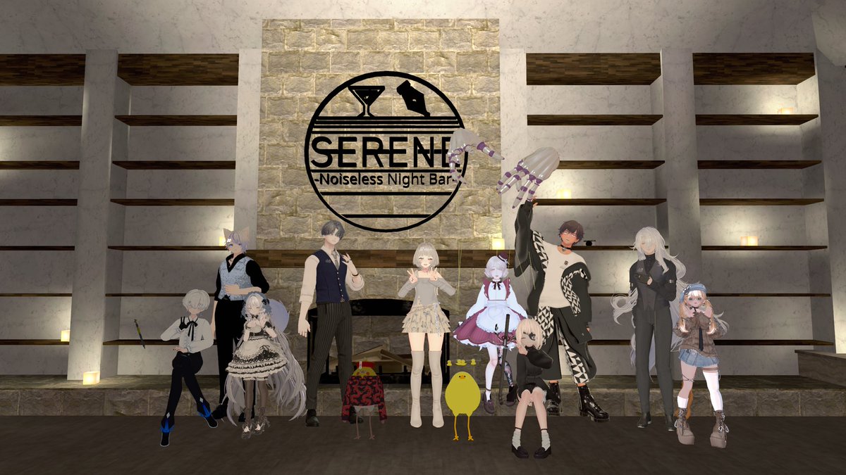 #BarSERENE
無言でも普通に会話できると聞いて、気になって紹介してくれたフレンドと行きました！しばらくの間鏡文字書いてくれていることに気付かないくらい鏡でも字が違和感無く綺麗で速くて、所作や会話もお上手で声が無くても感情や雰囲気が伝わってきて楽しい時間を過ごせました〜☺️