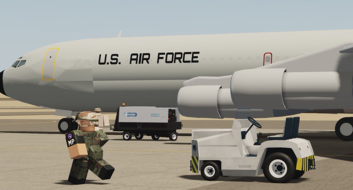 PBSBroadcasting's tweet photo. US - US forces mobilize for deployment to Middle East. 

US Army and Air Force units part of the Immediate Response Force (IRF) - a rapid contingency force under U.S. Northern Command - were mobilized for an expeditionary deployment as part of Operation Global Resolve. https://t.co/JZz2U7vDWj