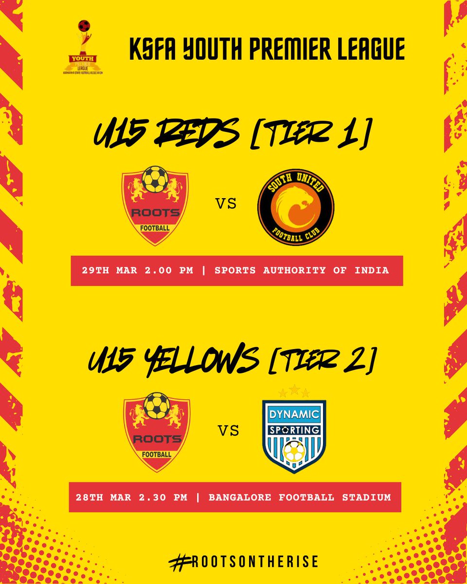 Our U15 boys in action this weekend ⬆️

#RootsFC #RootsYouth #KSFAYPL #RootsOnTheRise