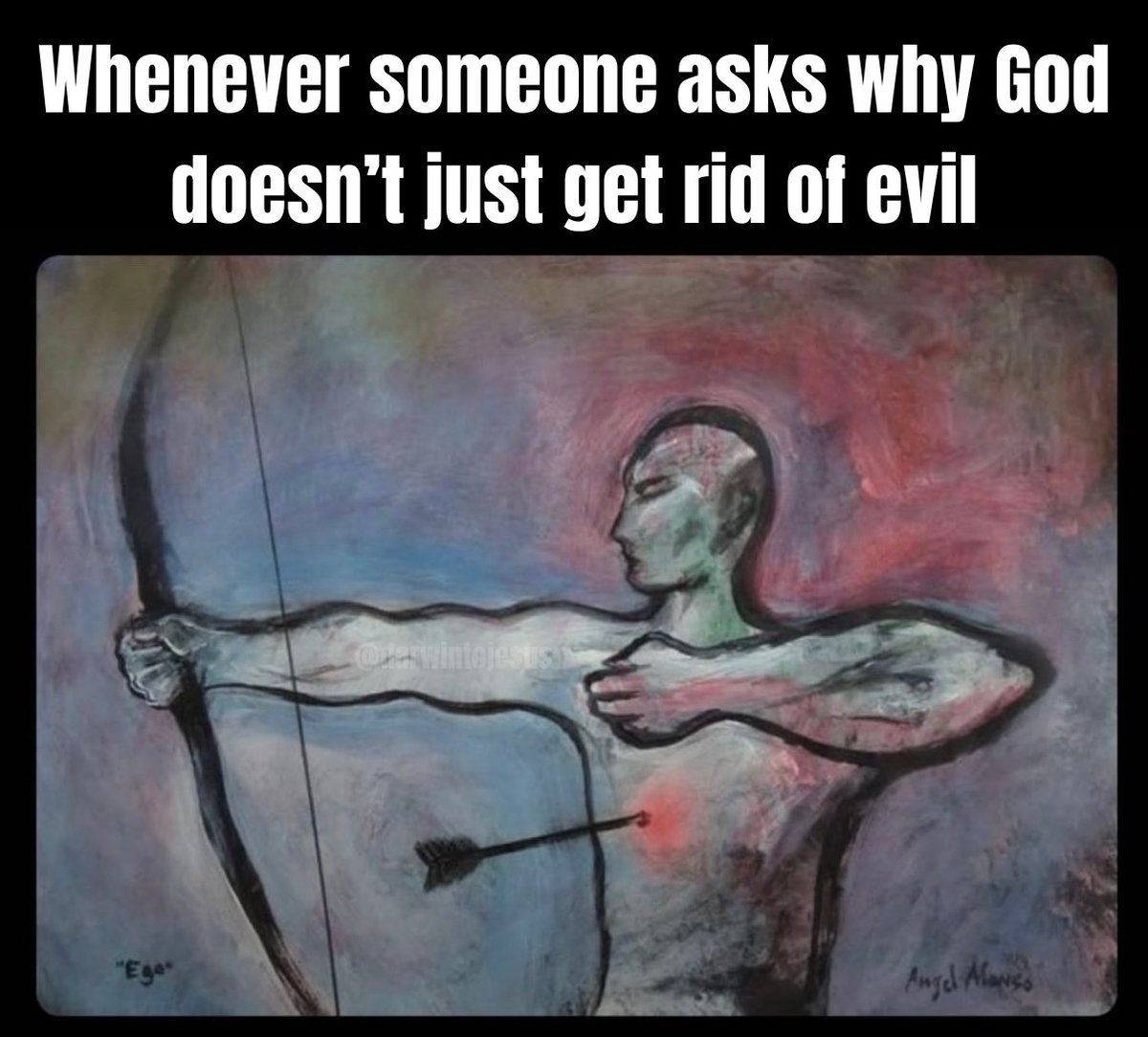 Darwin to Jesus tweet media