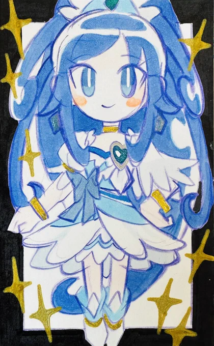 #キュアダイヤモンド #菱川六花 #プリキュア #precure 名刺カード