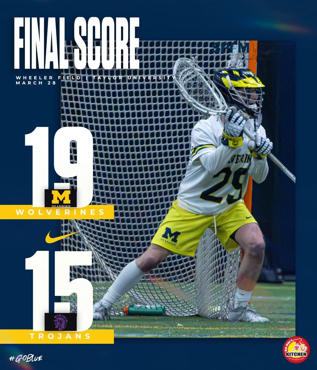 UM-Dearborn Lacrosse tweet media