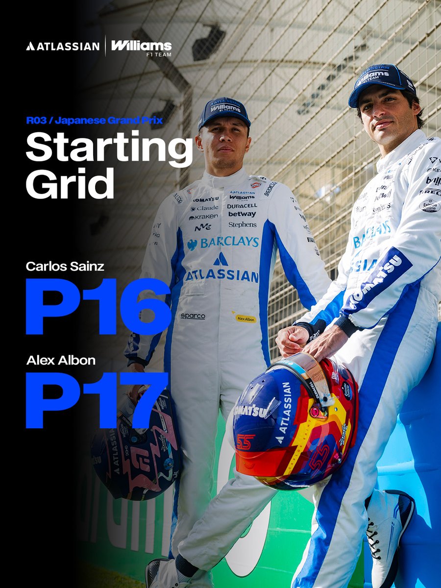 WilliamsRacing's tweet photo. Not long to wait, we're ready to go 👊 https://t.co/7F8PEUBNUP