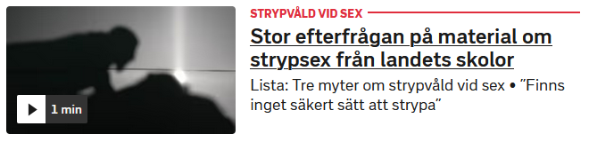 Strypsex, inget jag hörde talas om i min ungdom.
Låter helt vansinnigt. Har nog inte med sex att göra alls.