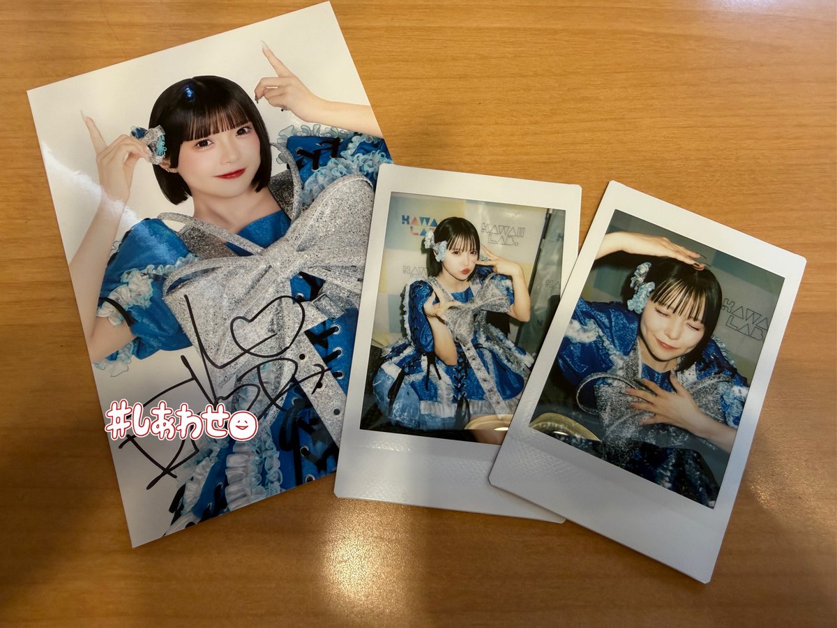 b____65's tweet photo. 1.2部ありがとう〜！プラネット衣装すごい可愛くて最高🫶
ブロマイドサインも初自引きで超ラッキー✌️

#福山梨乃 https://t.co/59vQr1tbbX