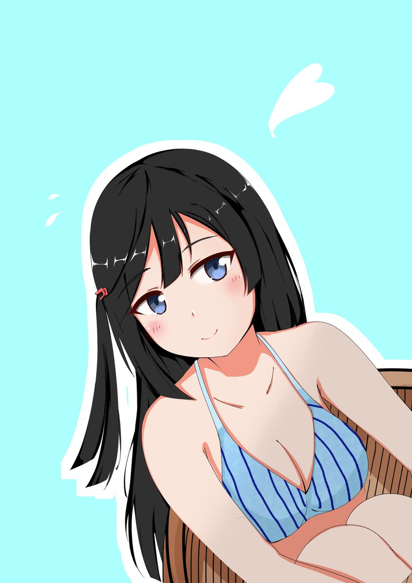 虹ヶ咲 何故かせつ菜ちゃんの水着イラスト描きたくなったんだ🙃