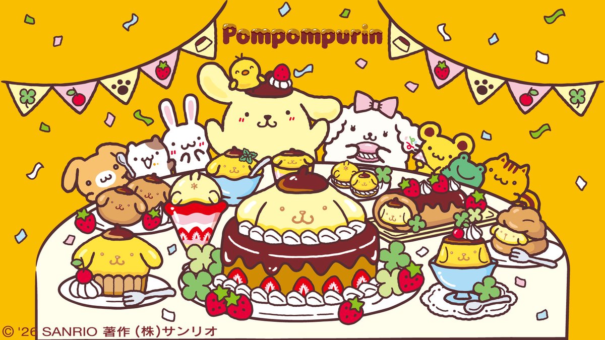 ポムポムプリン【公式】 tweet media