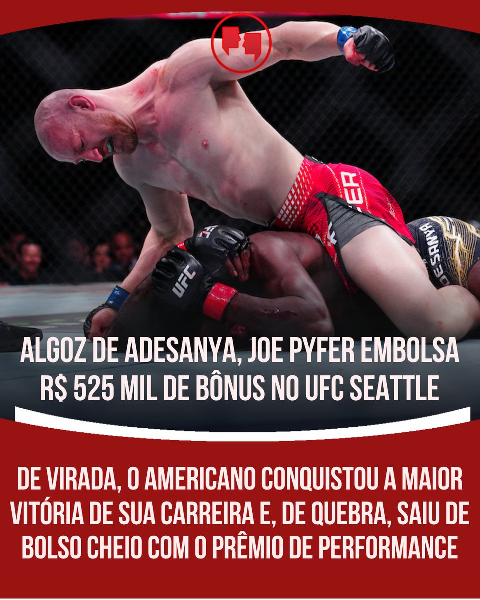AgFight's tweet image. BOLSO CHEIO!💰🤑

Joe Pyfer viveu uma noite de gala no UFC Seattle!🔥

Além de nocautear Adesanya e conquistar a maior vitória da carreira, o americano ainda voltou para a casa de bolso cheio. Nada mal, né?🚀

Qual será o próximo passo dele no UFC?👀

#Bônus #Pyfer #UFC #Seattle