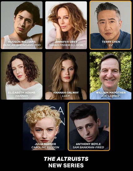 CryptoChris1234's tweet photo. INTERESTING. "The Altruist" mini-series announced by Netflix. @SBF_FTX @cz_binance now immortalized by Hollywood. I wonder if @netflix will include an ARC about nugenesis @NugenCEO, ICP, @BenArmstrongsX and the #celshortsqueeze.
https://t.co/NQ5juVIK85 https://t.co/466g2wbODR