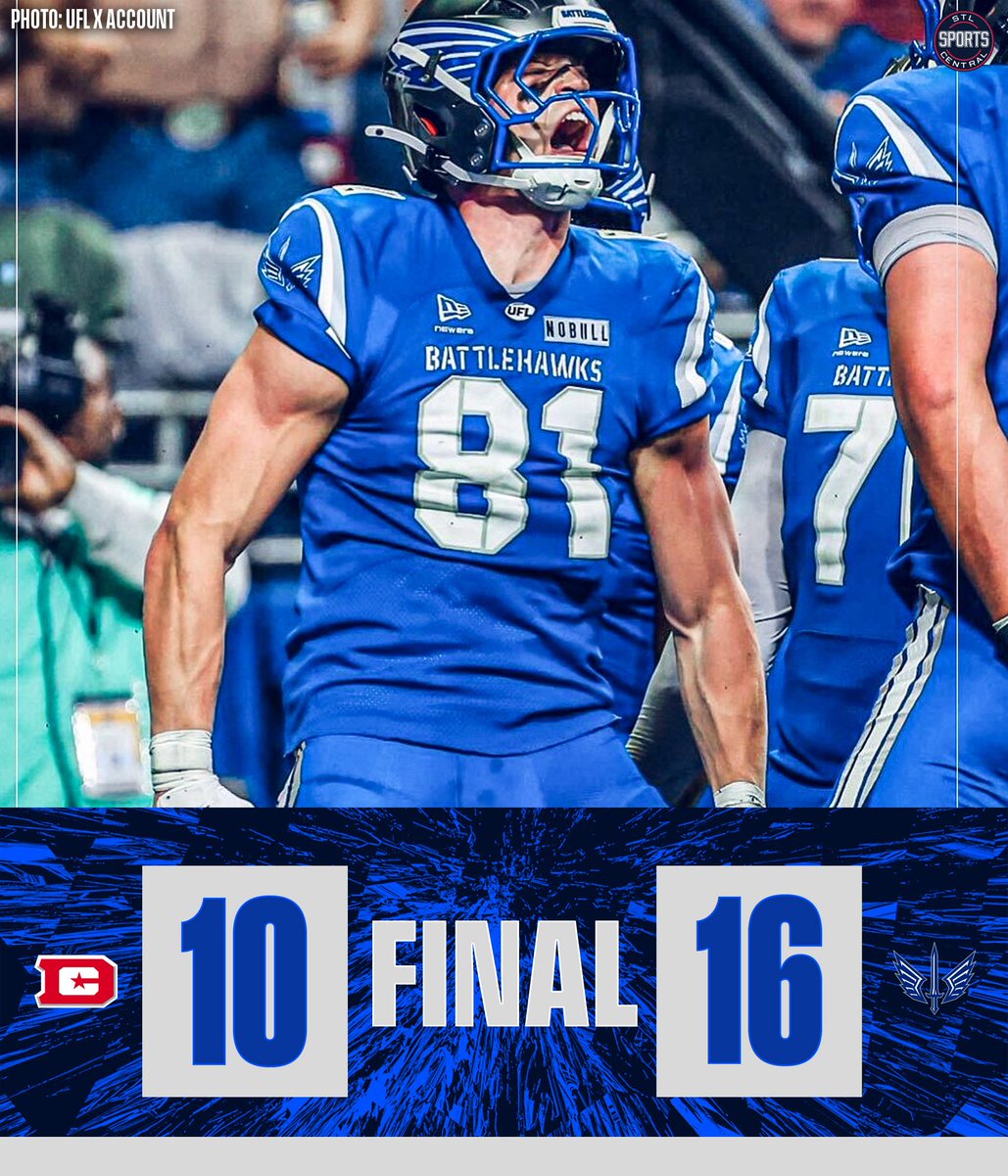 STLSprtsCntrl's tweet image. What a day for STL sports!

🏈 Battlehawks win opening game
⚾️ Wetherholt walks it off for #STLCards 
🏒 #STLBlues dominate Maple Leafs