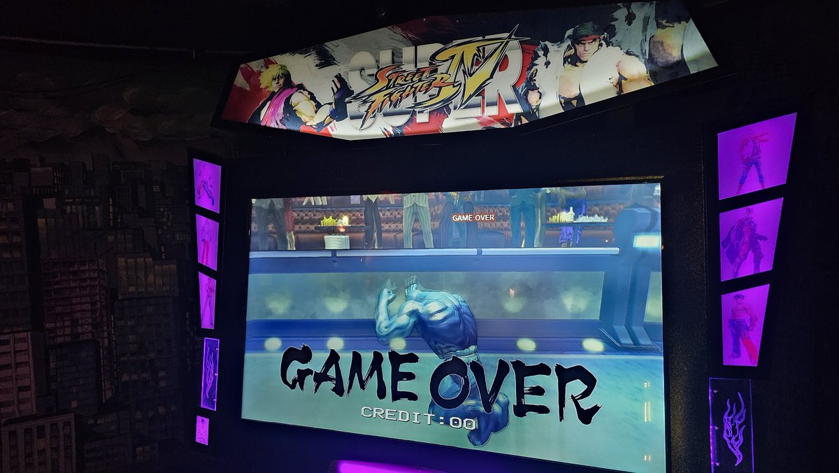 Went to a barcade that had this Super Street Fighter 4 setup that was just a modded 360 booting straight into arcade mode. It had minimum 15 frames of delay and the buttons were bound wrong (and differently!) on each side. There was also Tekken 7 art all over it. Fever dream.