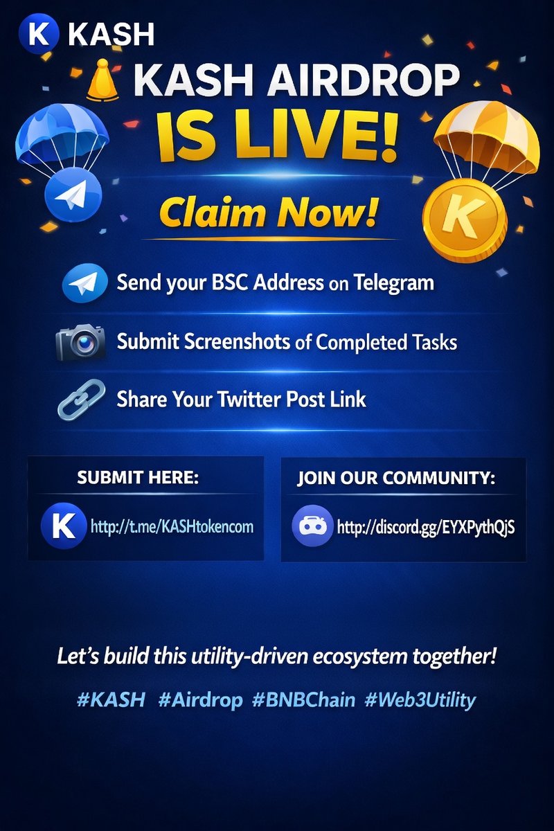 KASH token tweet media