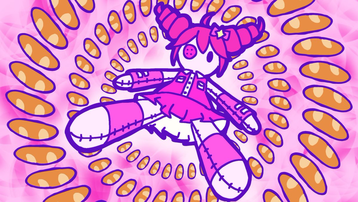 KIORU_1's tweet photo. I drew this cover for my first song featuring KASANE TETO BAGUETTE ABSTRACTION, I hope you like it a lot <3

#重音テト #kasaneteto https://t.co/C4uIEGCZ1X