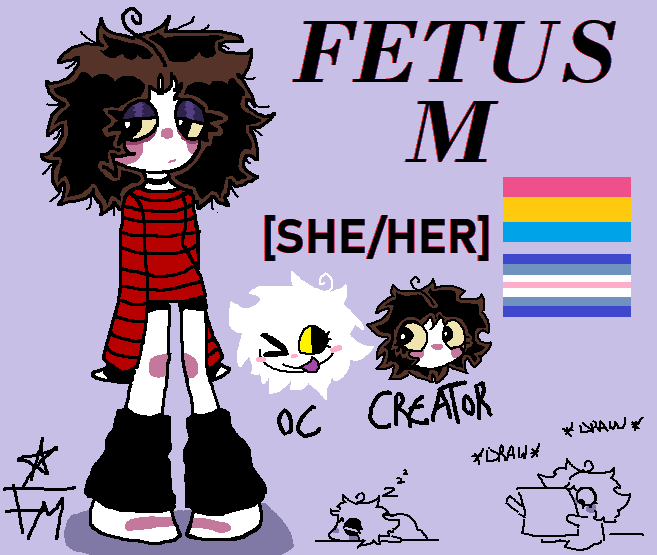 MelanyError's tweet photo. It´s me wacho 

#digitalart #fetus #woman #creator #oc #pansexual #tomboy https://t.co/vDCS6EI5cj