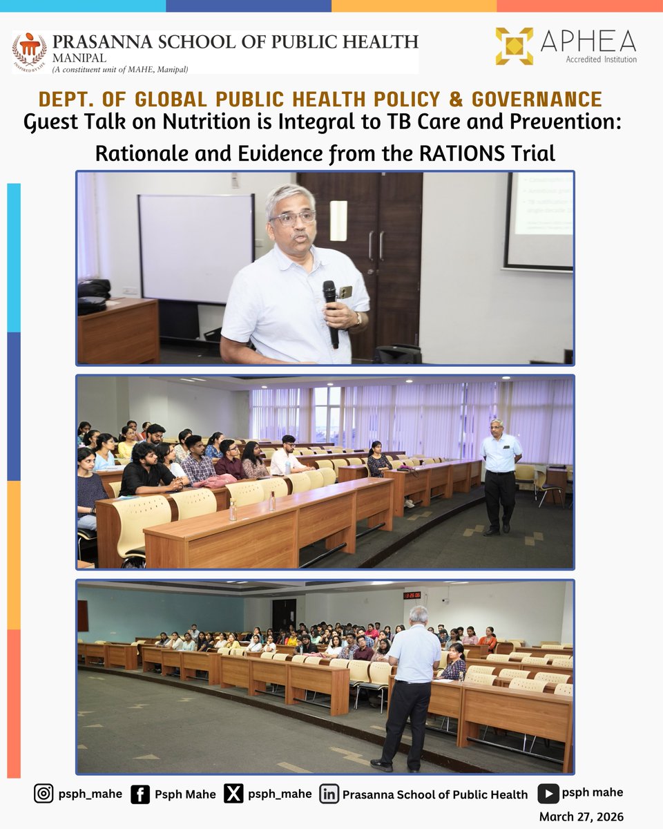 Prasanna School of Public Health tweet media