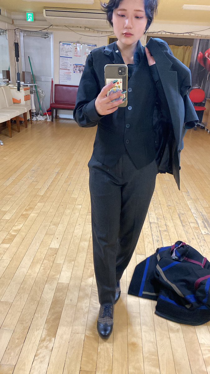 昨日のファッションショーの自前衣装
#ファッションショー #モデル #佐久間シュファ