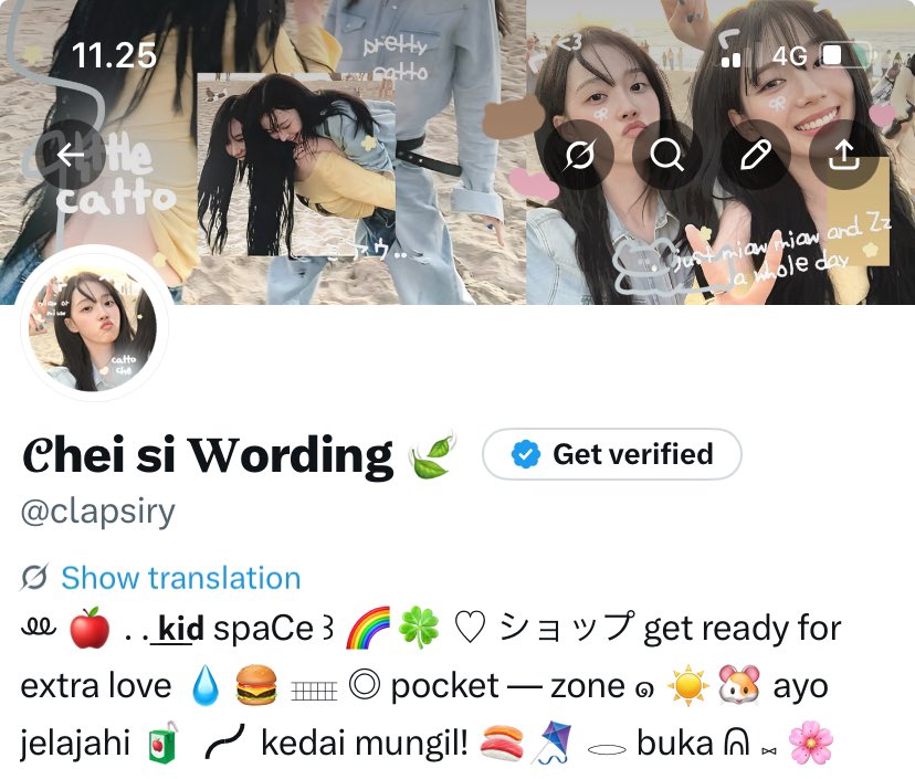 Chei ಇ! Wording 🍀 tweet media